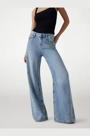 Guess Bellflower Jeans Wijde Pijpen
