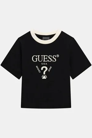 Guess T-Shirt Met Driehoeklogo
