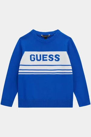 Guess Sweater Met Geborduurd Logo