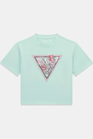 Guess T-Shirt Met Driehoeklogo