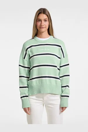 Guess Gestreepte Trui Met Logo