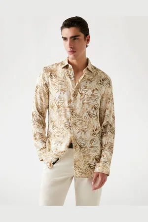 Guess Marciano Geprint Overhemd Slim Fit