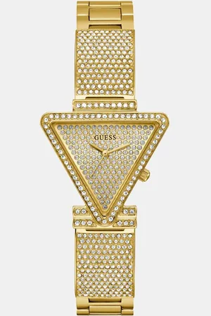Guess Analoog Horloge Met Kristallen