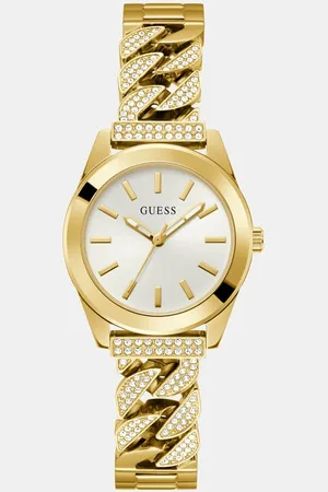 Guess Analoog Horloge Met Kristallen