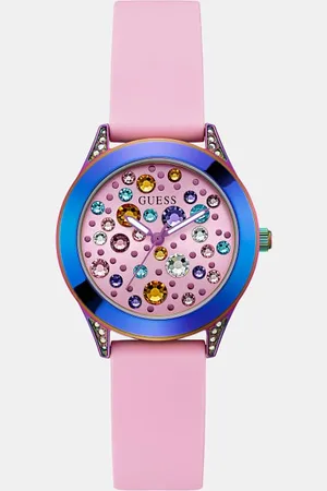 Guess Analoog Horloge Met Kristallen