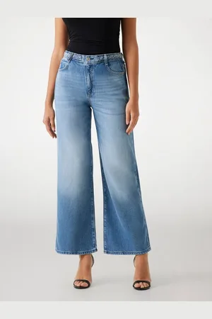 Guess Jeans Wijde Broekspijp Vlechtwerk