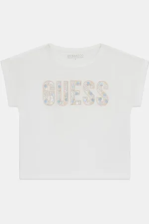 Guess T-Shirt Met Strass-Logo