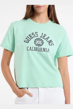 Guess Boxy T-Shirt Met Logo