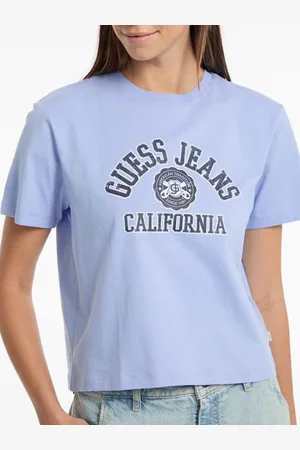 Guess Boxy T-Shirt Met Logo