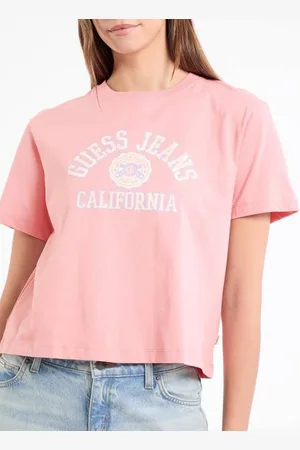 Guess Boxy T-Shirt Met Logo