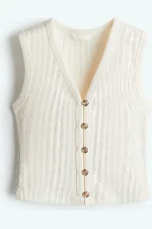 H&M Slip-over met knoopsluiting