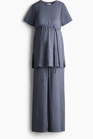 H&M MAMA Tweedelige ribgebreide set