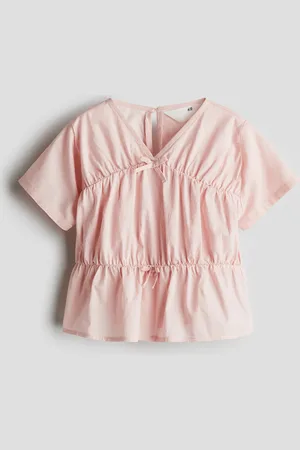 H&M Katoenen peplumblouse