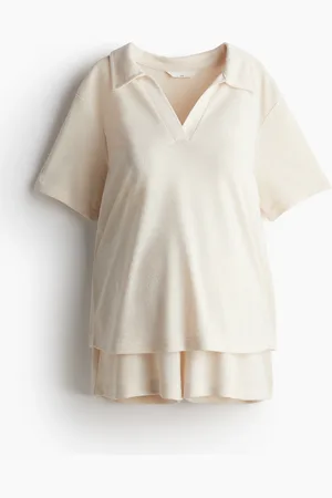 H&M MAMA Tweedelige gebreide set