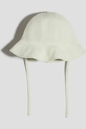 H&M Zonnehoed van katoenen mousseline