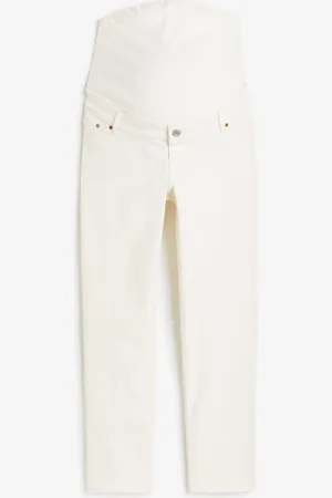 H&M MAMA Straight Ankle Jeans