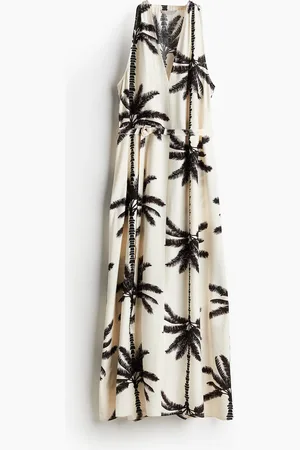 H&M Maxi-jurk met V-hals