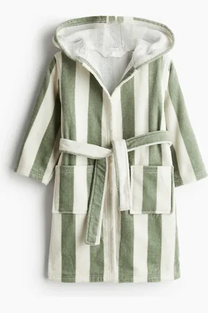 H&M Ochtendjas van katoenen badstof