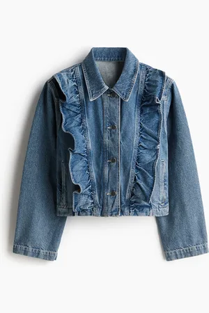 H&M Denim jack met volants