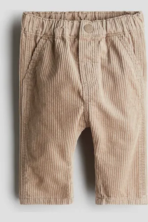 H&M Broek van katoenen corduroy