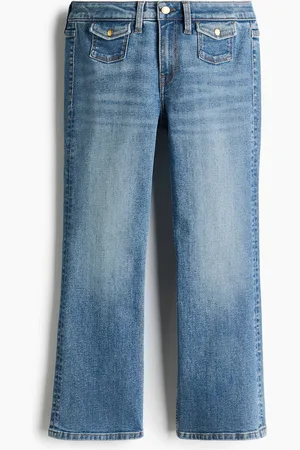 H&M Flared Low Ankle Jeans