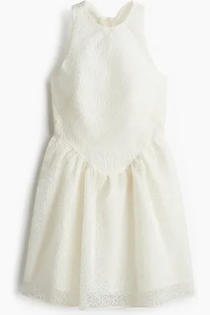 H&M Halterjurk met borduursel