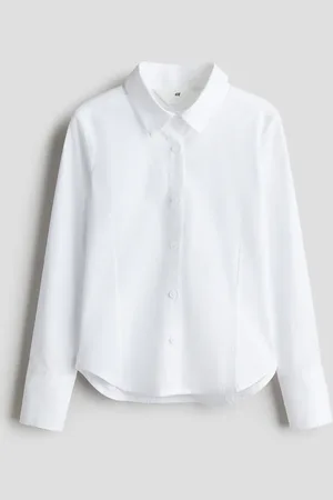 H&M Katoenen overhemdblouse