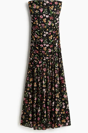 H&M Gedrapeerde bandeaujurk