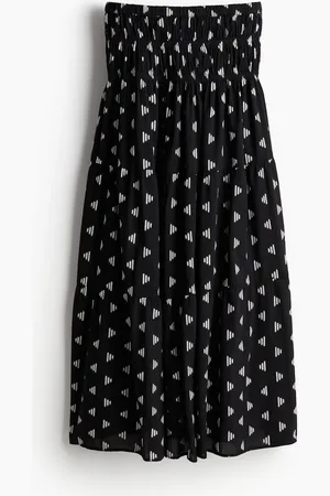 H&M Maxirok met borduursel