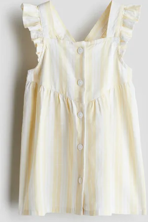 H&M Katoenen jurk met volant