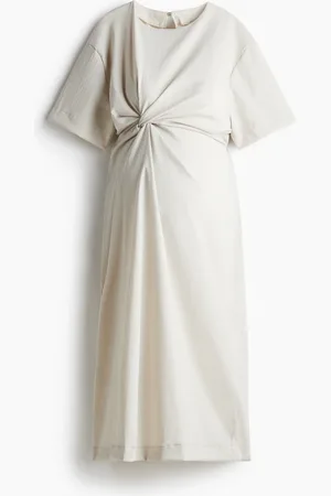 H&M MAMA Jurk met geknoopt detail