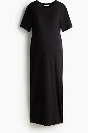 H&M MAMA Geribde T-shirtjurk