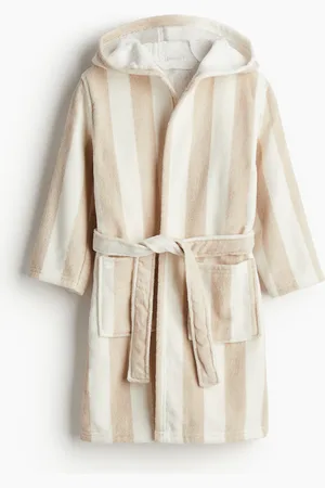 H&M Ochtendjas van katoenen badstof