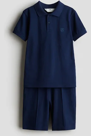 H&M Tweedelige set van katoenen piqué