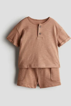 H&M Tweedelige set van katoenen tricot