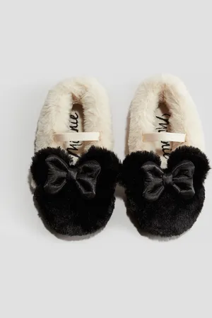 H&M Fluffy sloffen