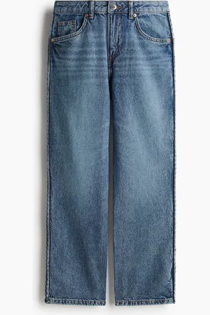H&M Straight High Ankle Jeans