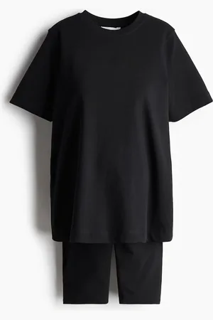 H&M MAMA Tweedelige katoenen set