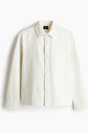 H&M Overshirt van katoenen twill - Regular Fit