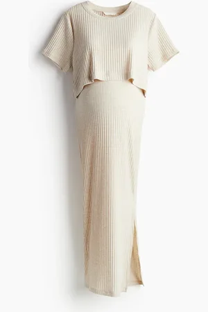 H&M MAMA Cropped T-shirt en kokerrok