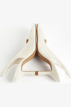 H&M Slingbacks met structuur