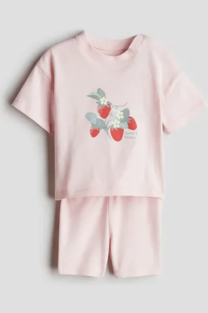 H&M Tweedelige set van katoenen tricot