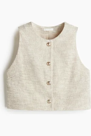 H&M Gilet van bouclétricot