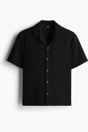 H&M Casual overhemd met structuur - Regular Fit