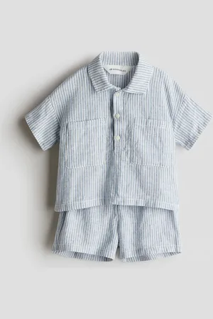 H&M Tweedelige set van linnenmix