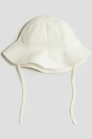 H&M Zonnehoed van katoenen mousseline