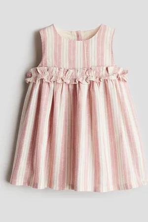 H&M Jurk van linnenmix