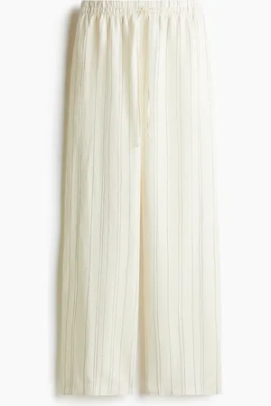 H&M Broek van linnenmix
