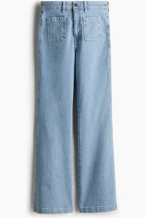 H&M Flared Ultra High Jeans