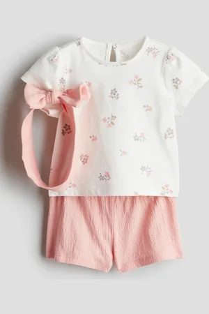 H&M Driedelige set van katoenen tricot